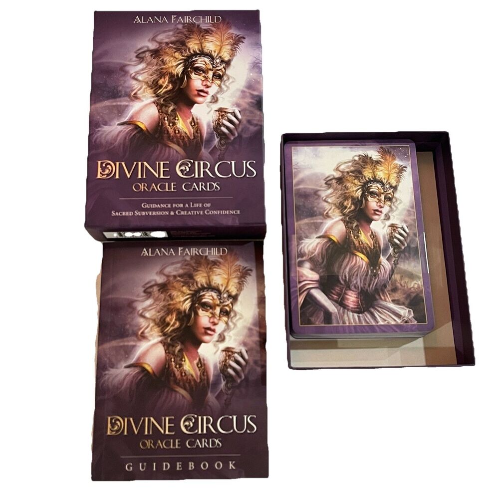 Divine Circus Oracle Cards Alana Fairchild Inspirational Beautiful - Picture 2 of 3
